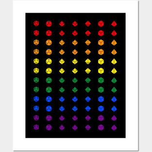 Pride dice Posters and Art